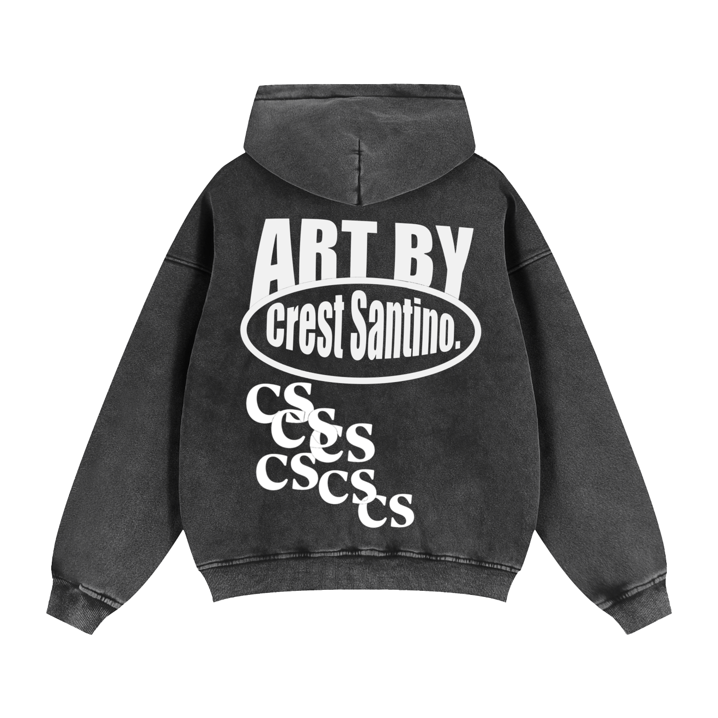 Zip-Through Boxy Hoodie