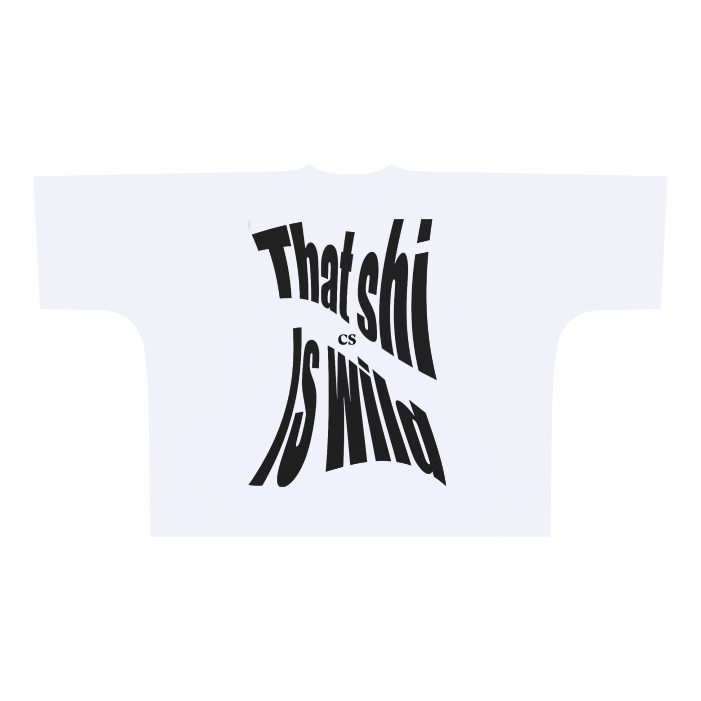 Oversize THAT SHI IS WILD TEE